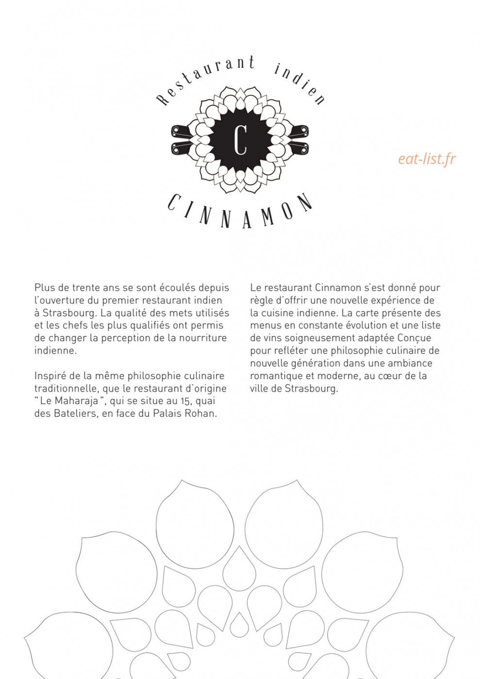 Cinnamon — carte page 9