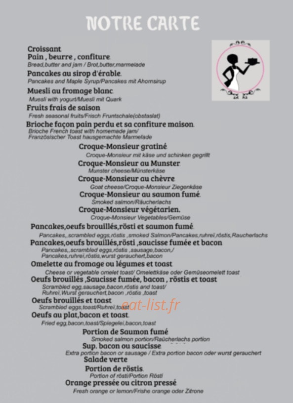 Comme à la maison — carte page 3