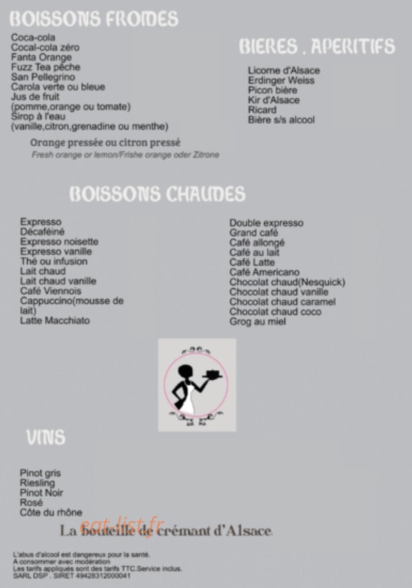 Comme à la maison — carte page 4