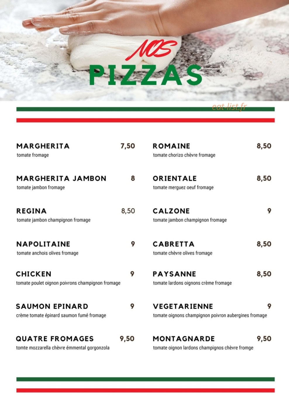 Crêperie Bol d'Air — carte page 3