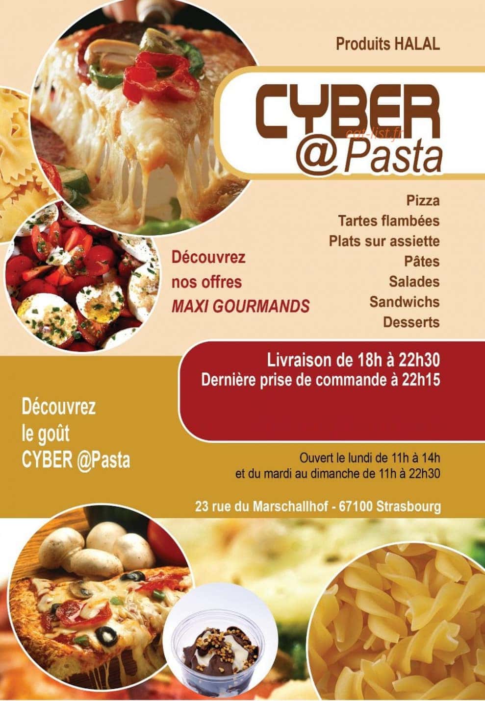 Cyber pasta — carte page 1