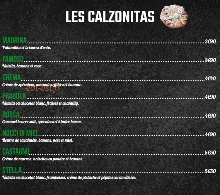 Don Calzone — carte page 4
