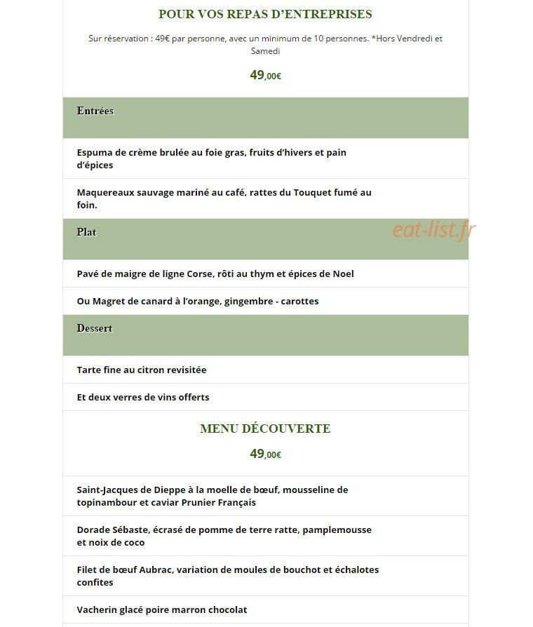Du Côté De Chez anne — carte page 1