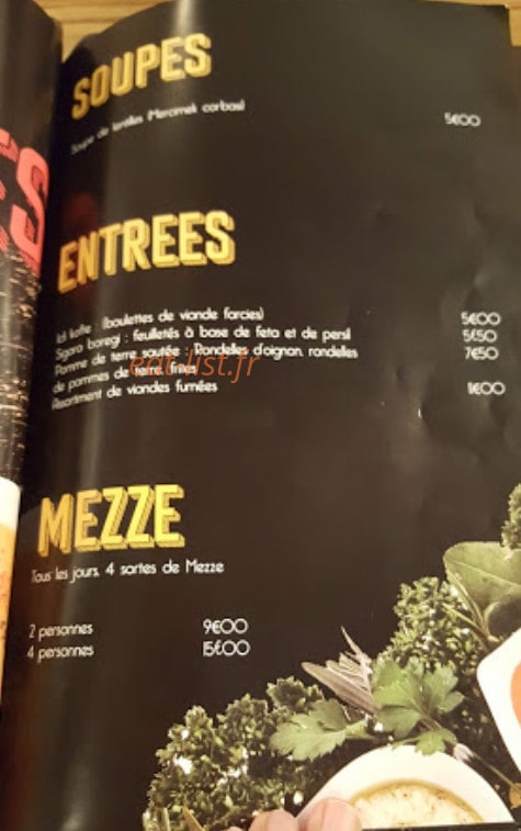 Elite Steak House — carte page 5