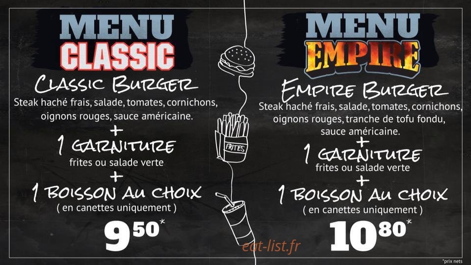 Empire Steak Building — carte page 4
