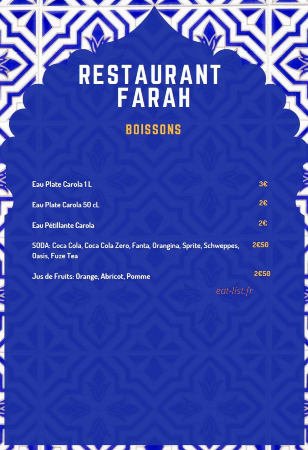 Farah — carte page 5