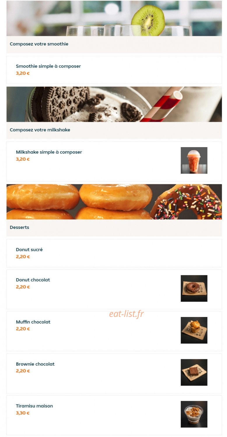 Fashion Crêpe — carte page 3
