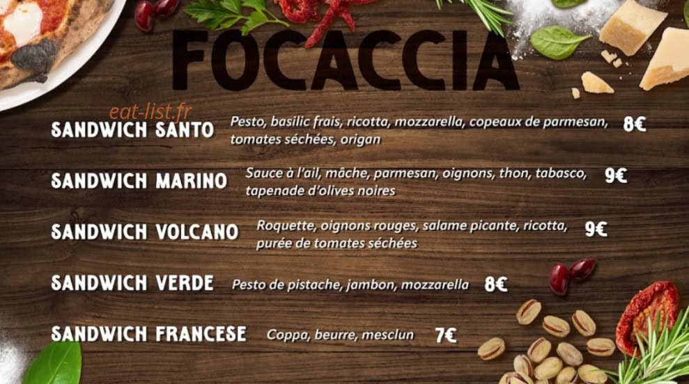Foca & Brothers — carte page 2