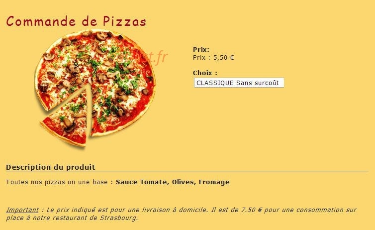 Good Snack — carte page 2