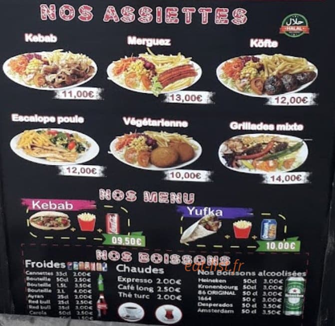 Grill kebab — carte page 2