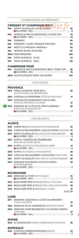 Hilton — carte page 5