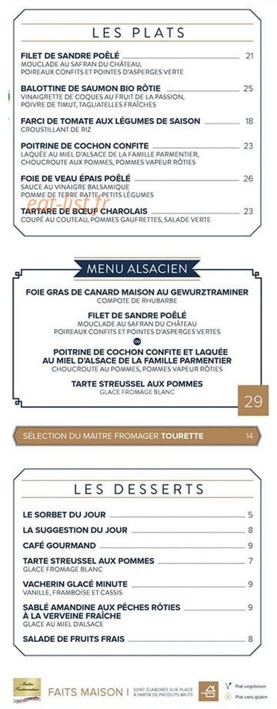 Hilton — carte page 3