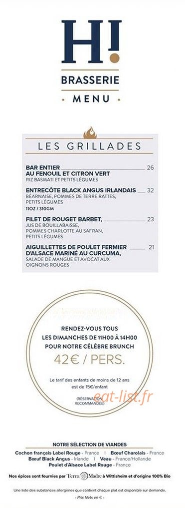 Hilton — carte page 1