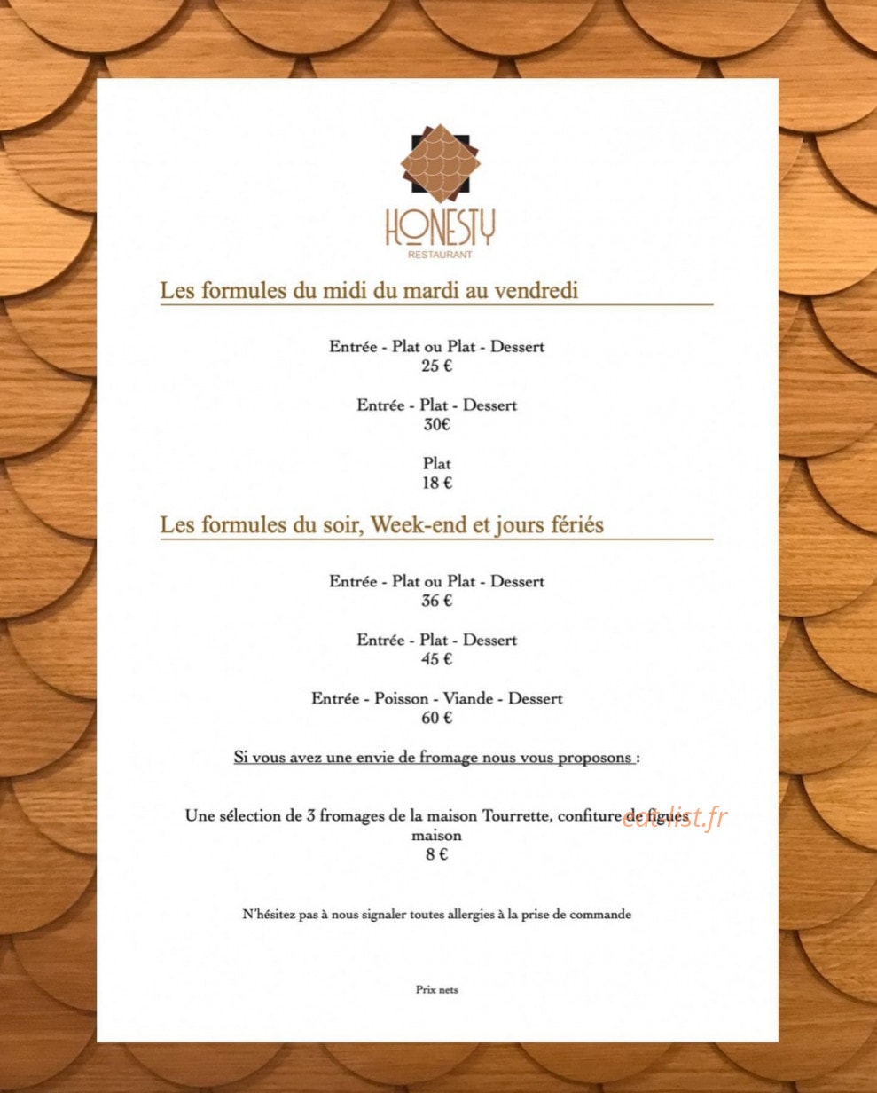 Honesty — carte page 3