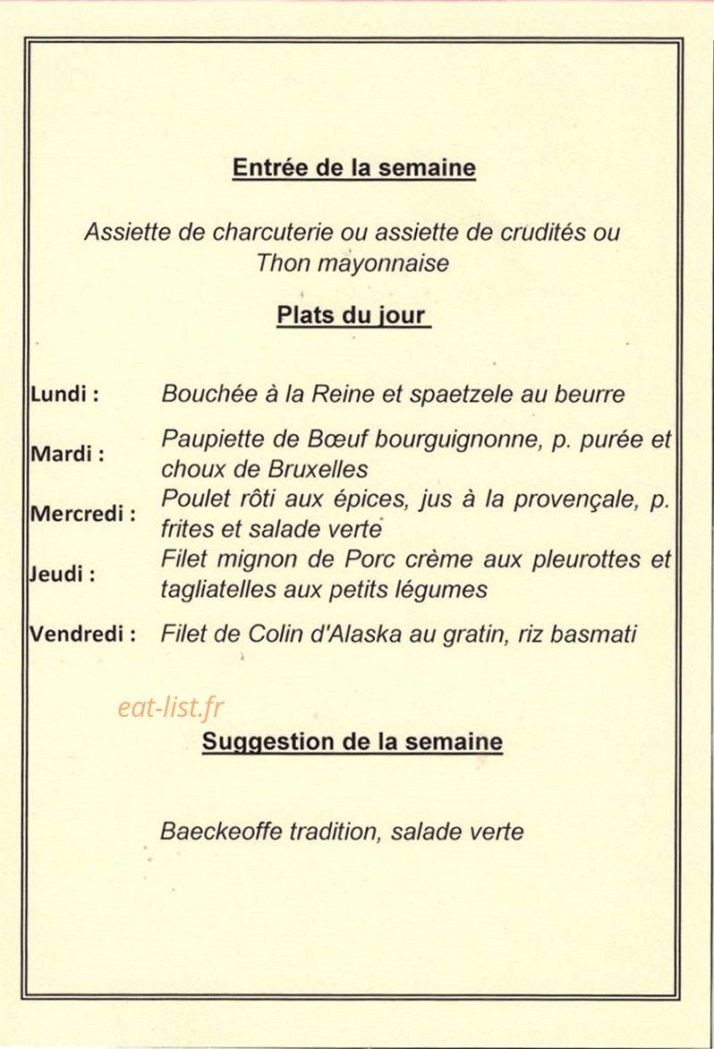Hôtel Pax — carte page 1