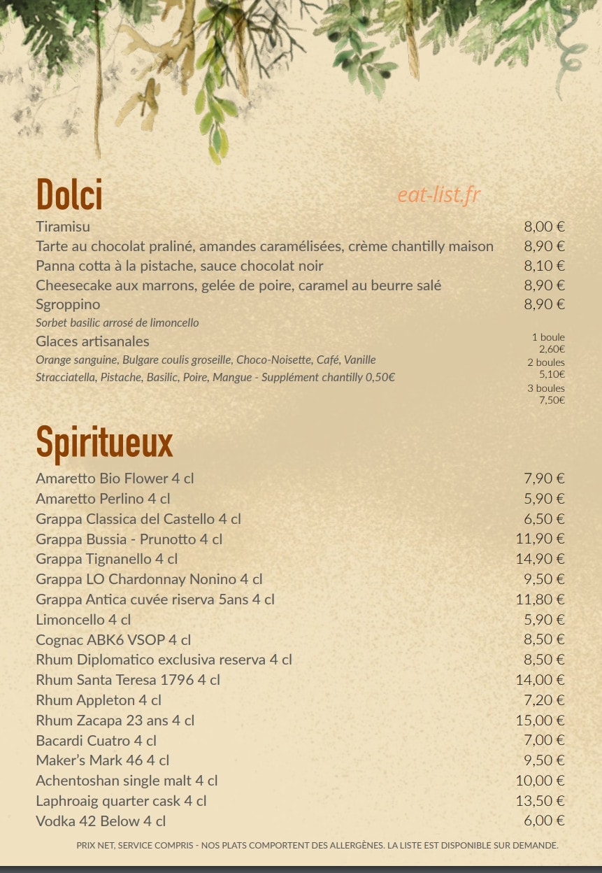 Il Felice — carte page 4
