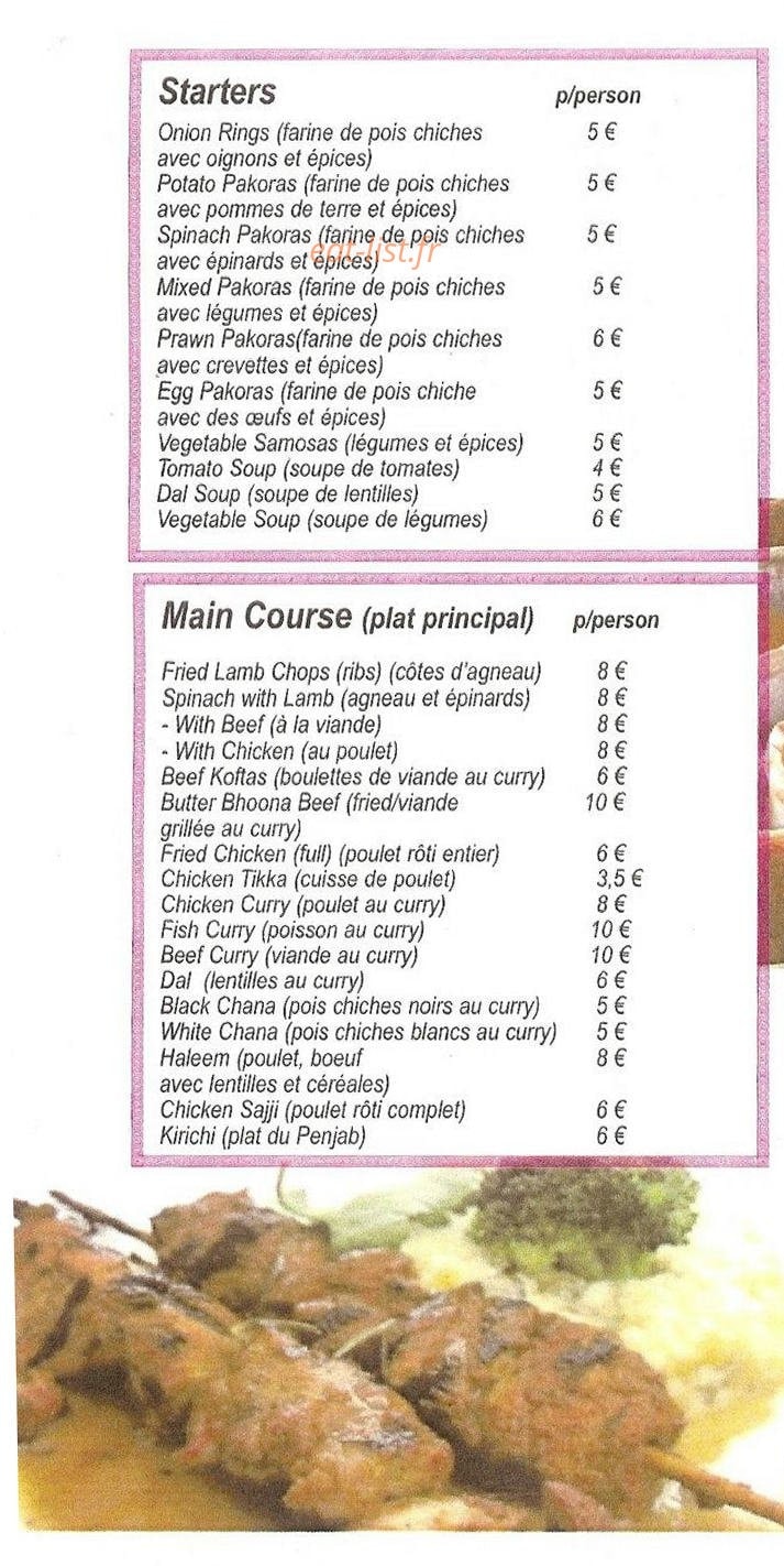 Jac & Sam Curry Town — carte page 1