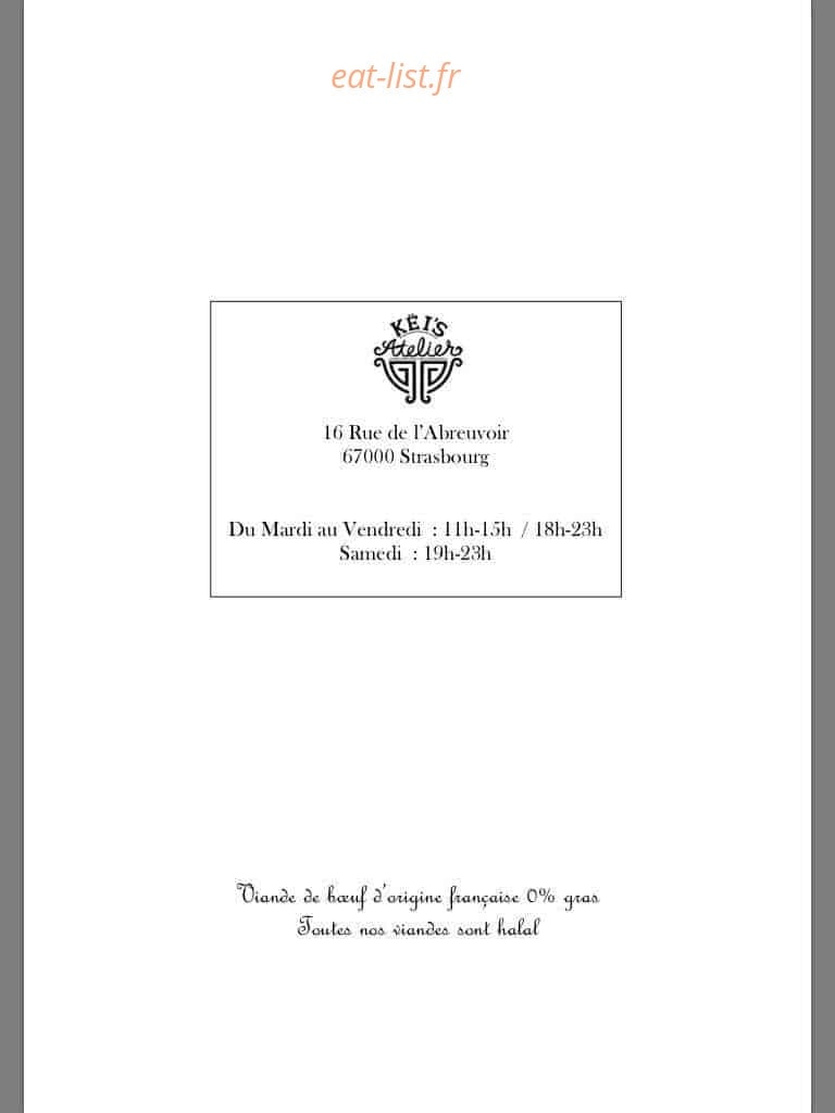 Kei's Atelier — carte page 9