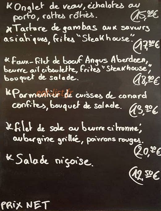 L'Absinthe — carte page 1