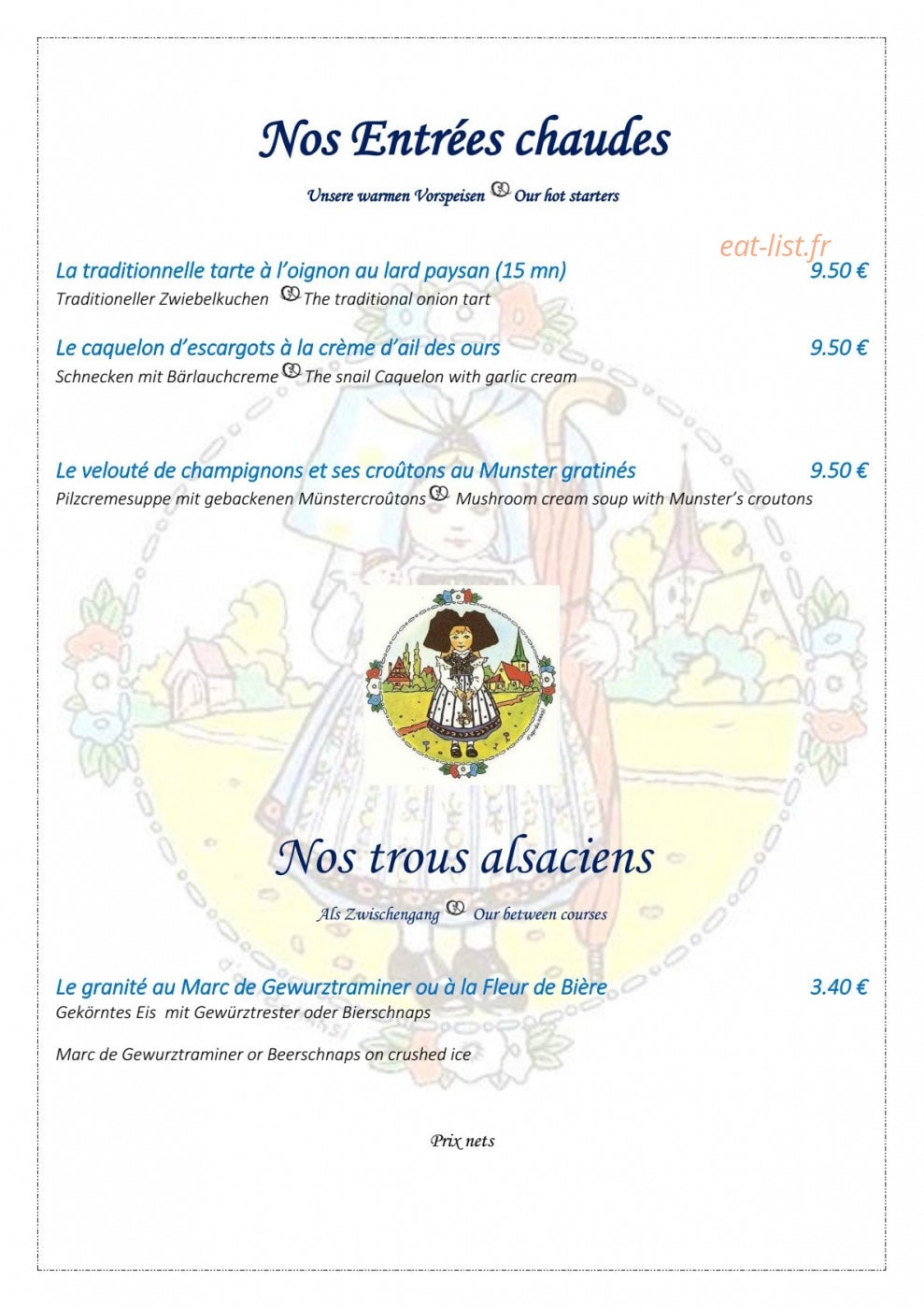 L'Ami Schutz — carte page 2