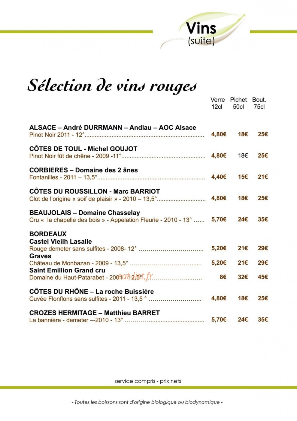 L'essentiel chez Raphaël — carte page 4
