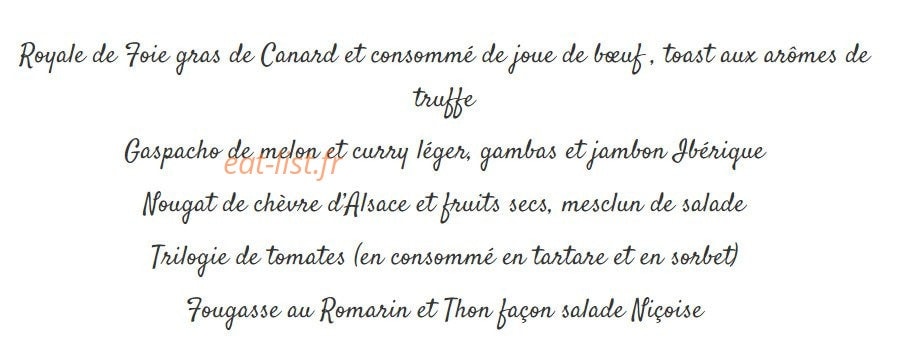L'éveil des Sens — carte page 2