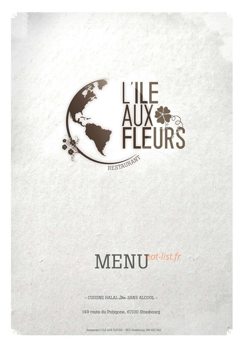 L'Ile aux Fleurs — carte page 1