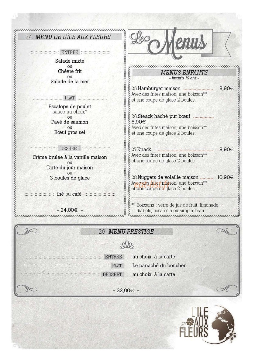 L'Ile aux Fleurs — carte page 4