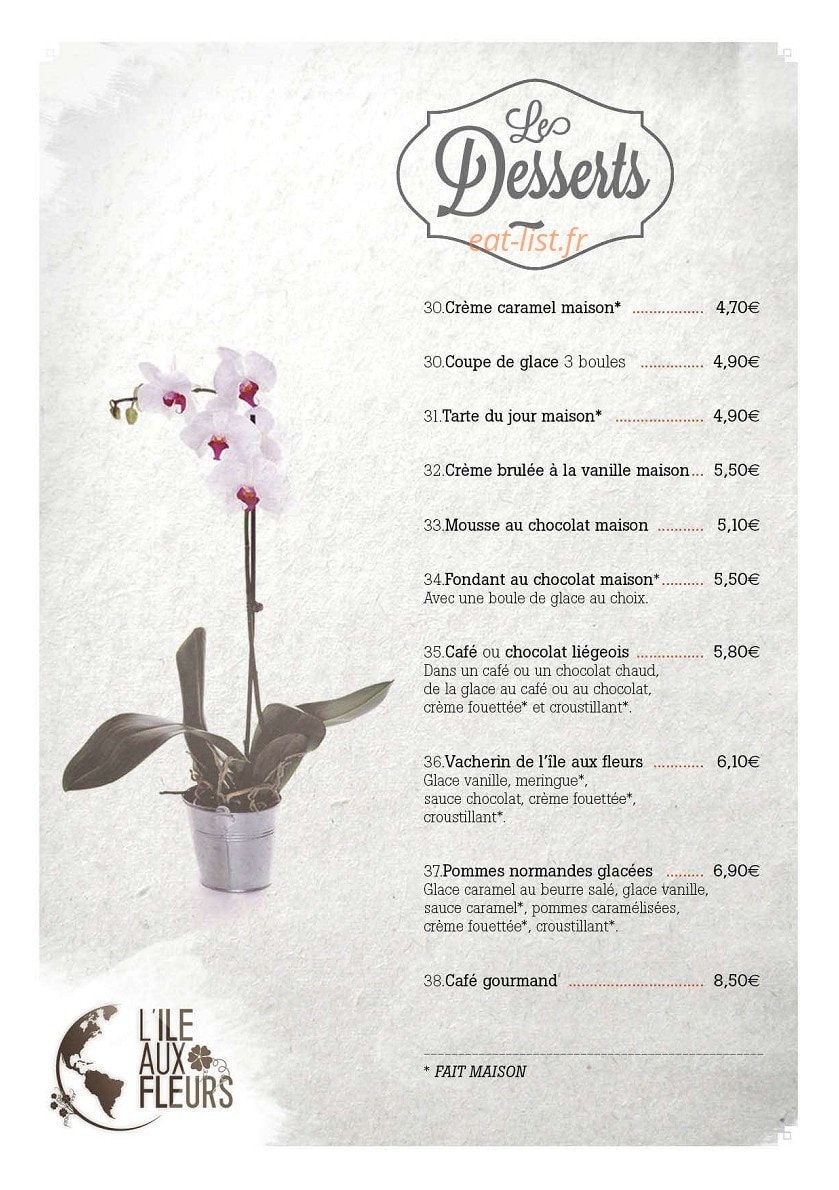 L'Ile aux Fleurs — carte page 5