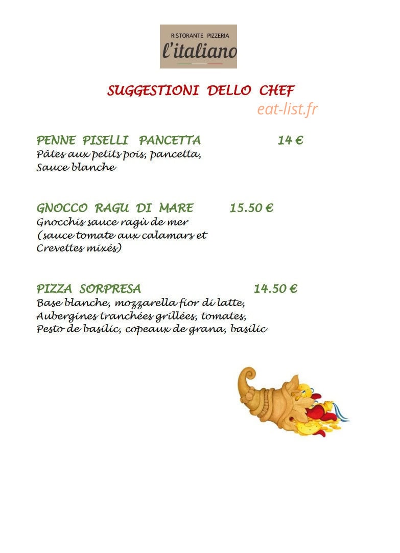 L'Italiano — carte page 9