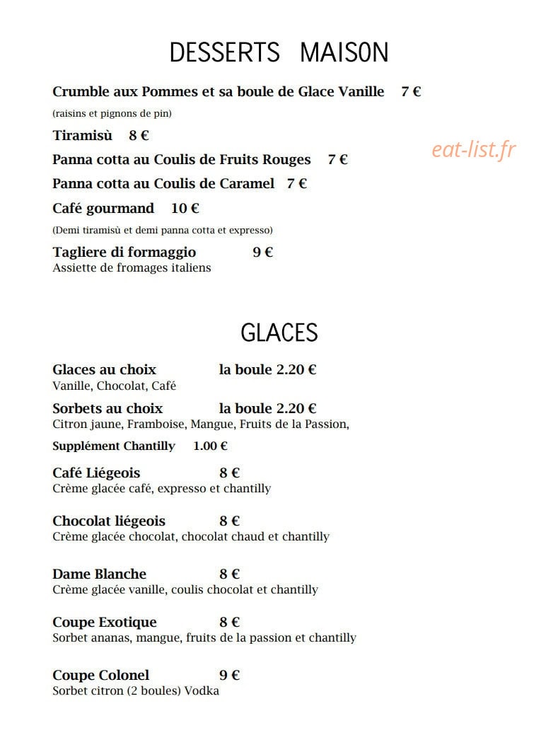 L'Italiano — carte page 7