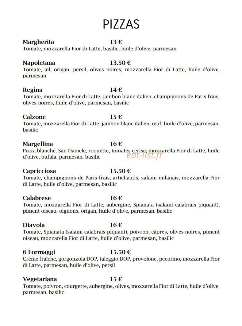 L'Italiano — carte page 5