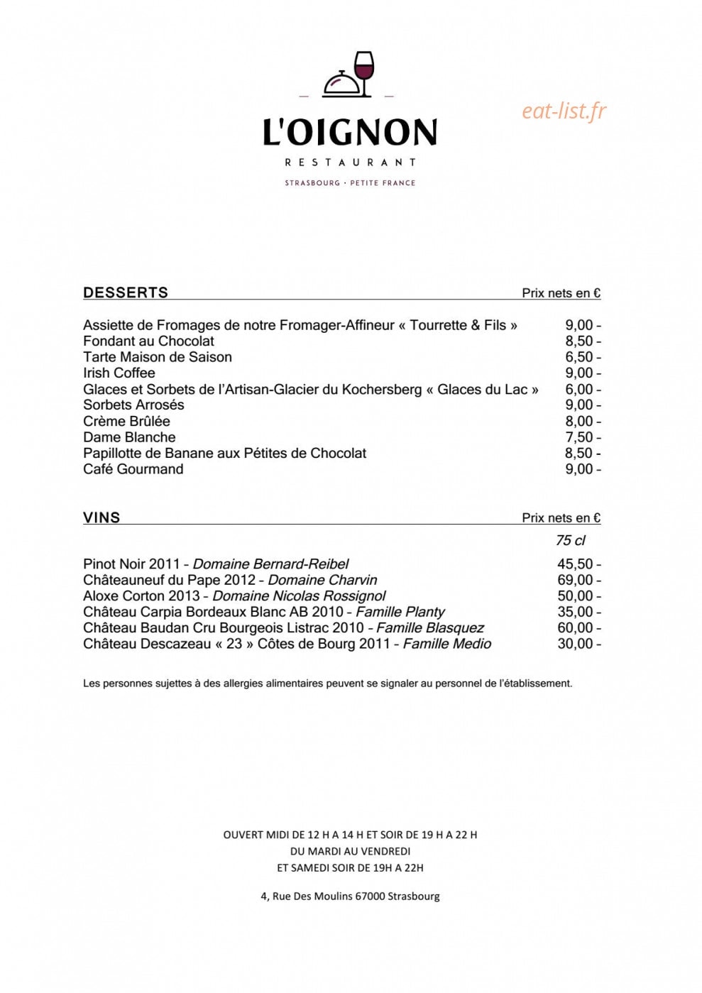 L’Oignon — carte page 2