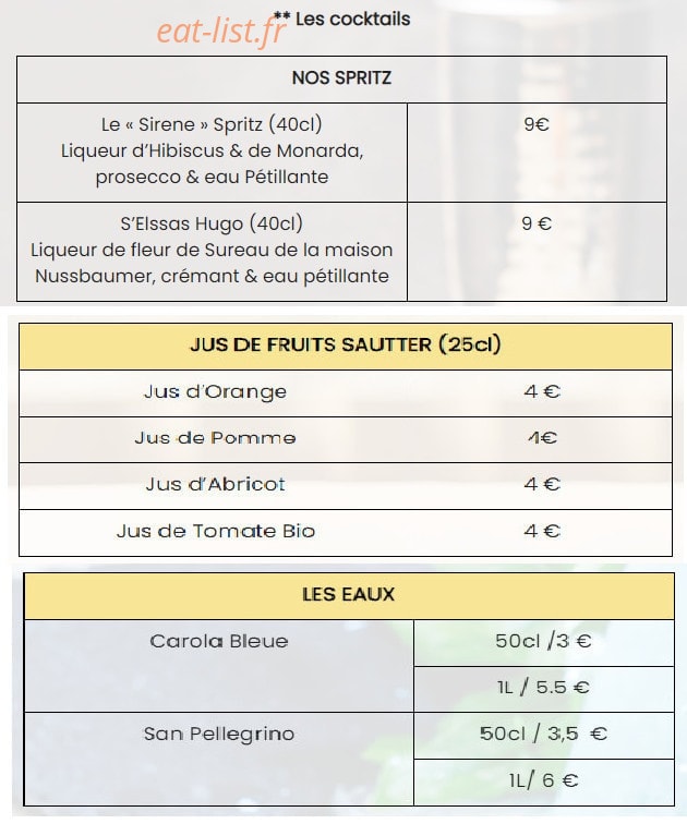 L'Orchidea — carte page 7