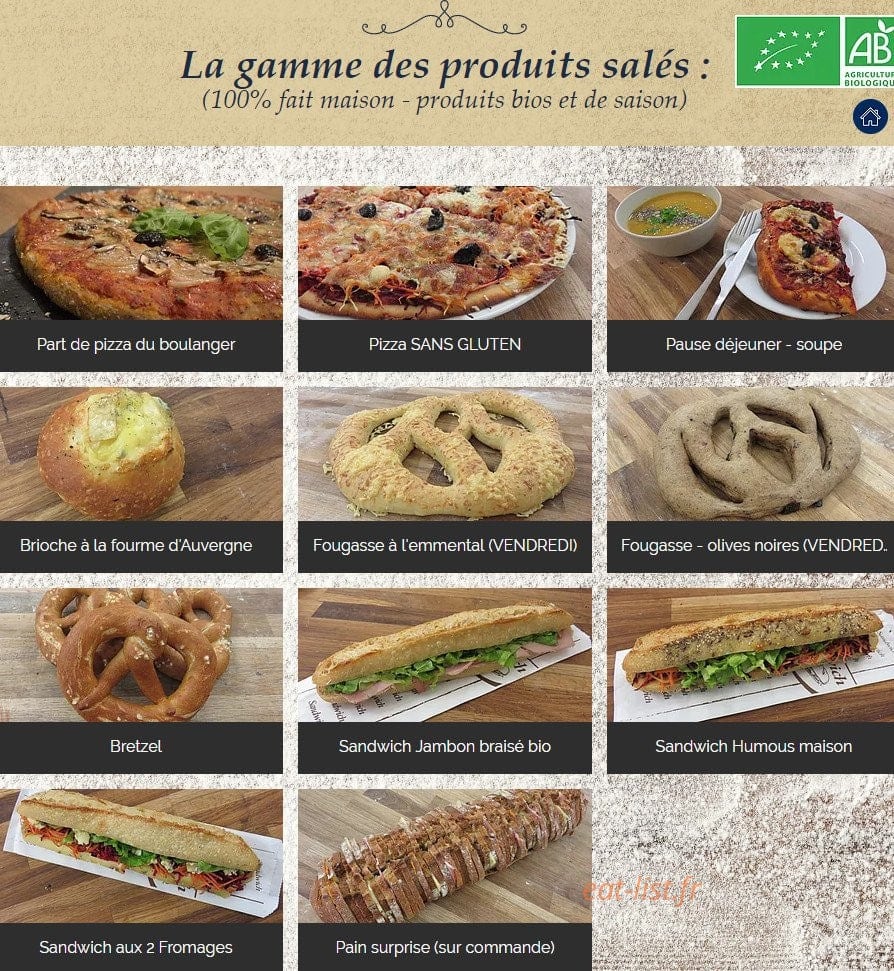 La Bäckerstub — carte page 3