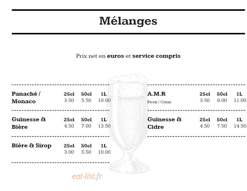 La Belle — carte page 2