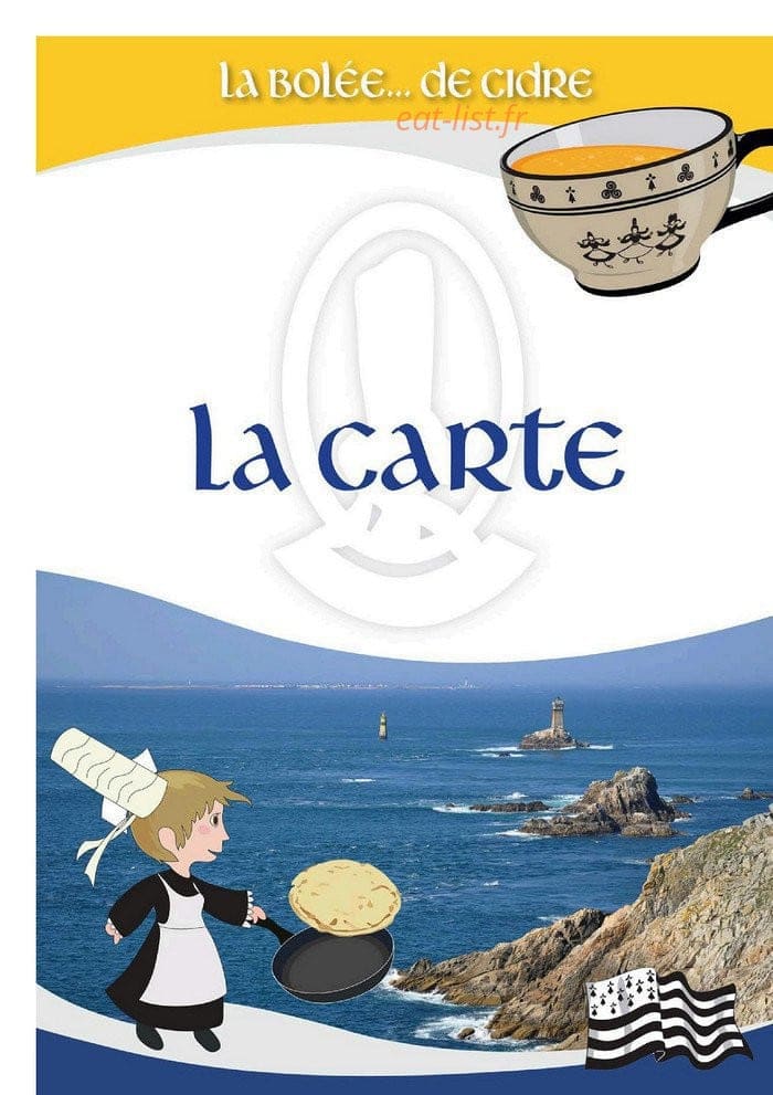 La Bolée de cidre — carte page 1