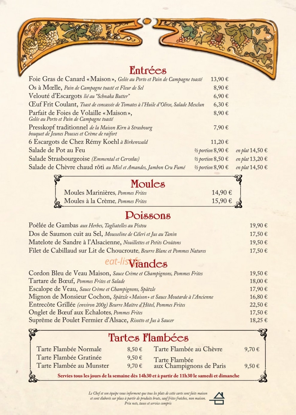 La Bourse — carte page 2