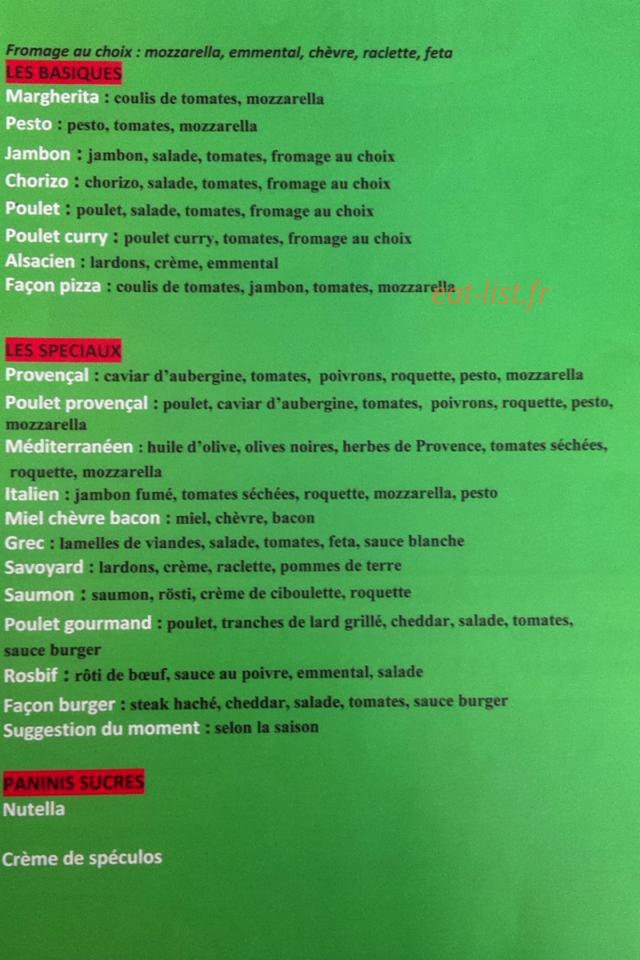 La Cabane des Anges — carte page 2