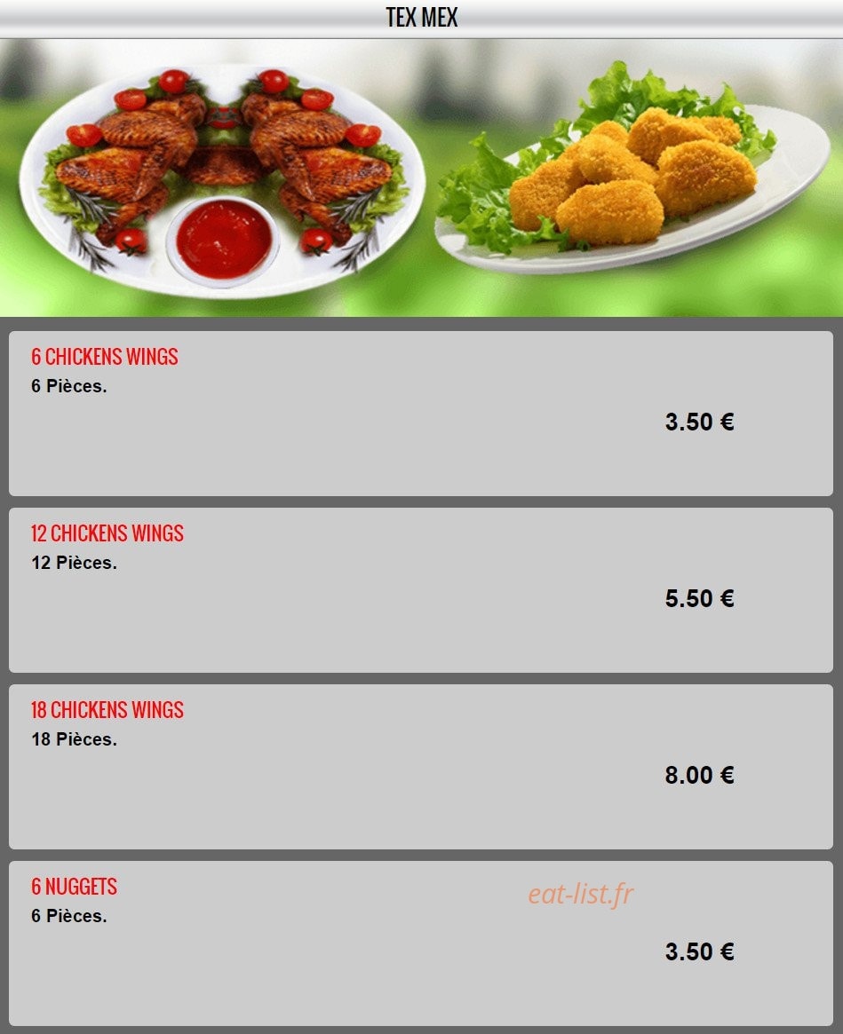 La cantine — carte page 14