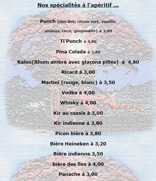 La Charrette — carte page 1