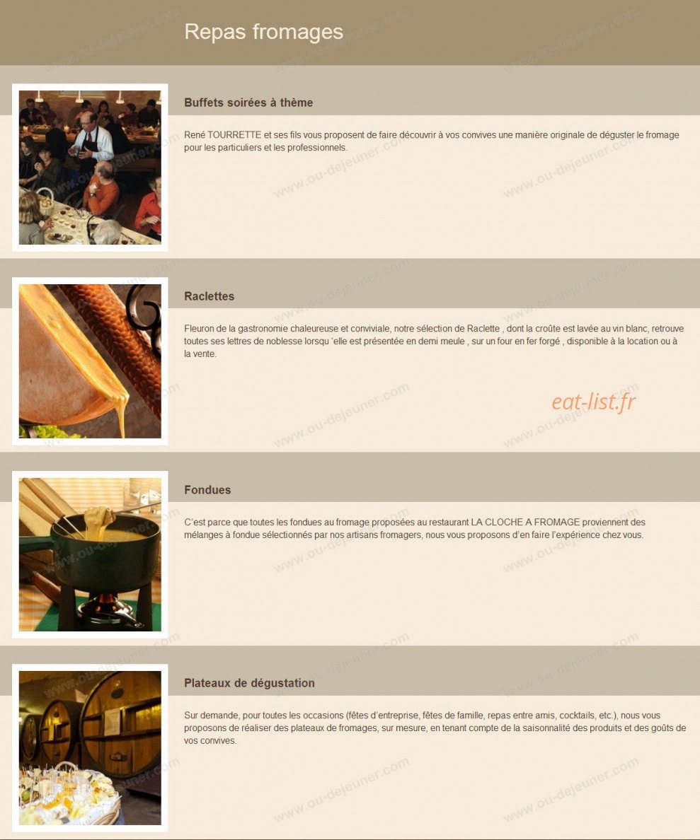 La cloche à fromage — carte page 3