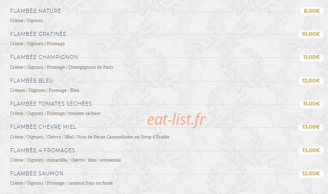 La Fabrique à Miam — carte page 4