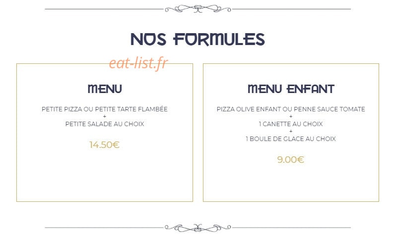 La Fabrique à Miam — carte page 12