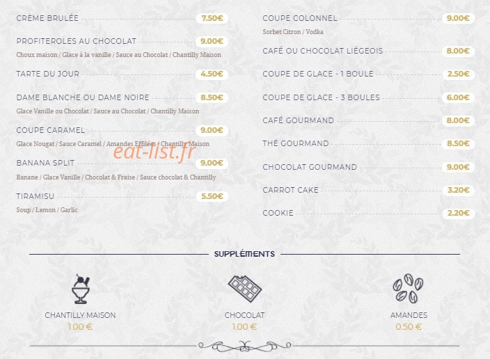 La Fabrique à Miam — carte page 7