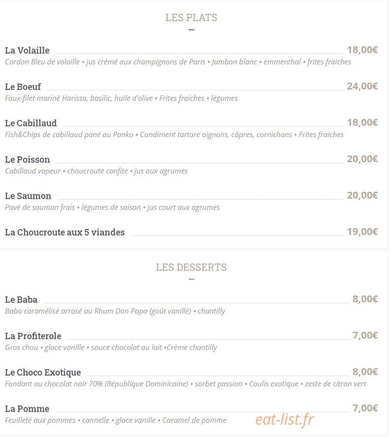 La petite Mairie — carte page 2