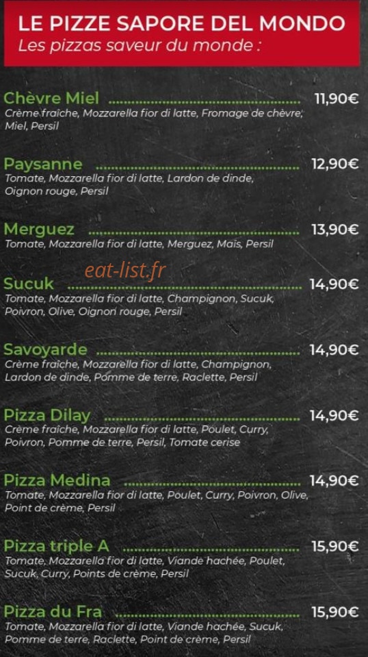 La Pizza di Gino — carte page 2