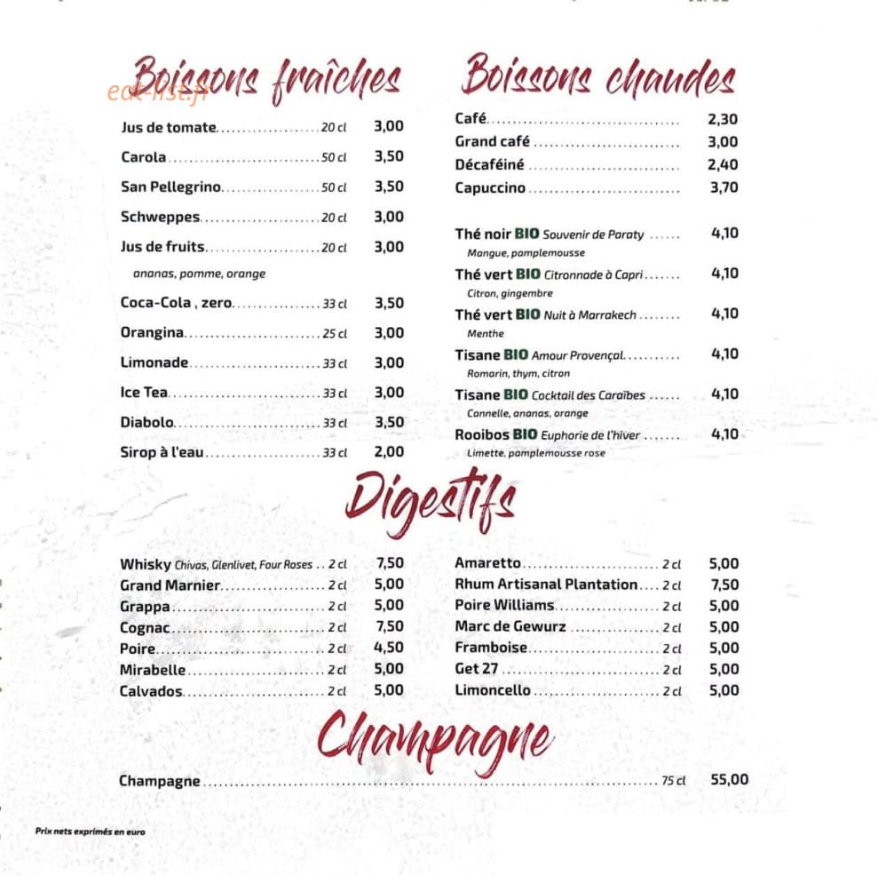 La Sarda — carte page 6