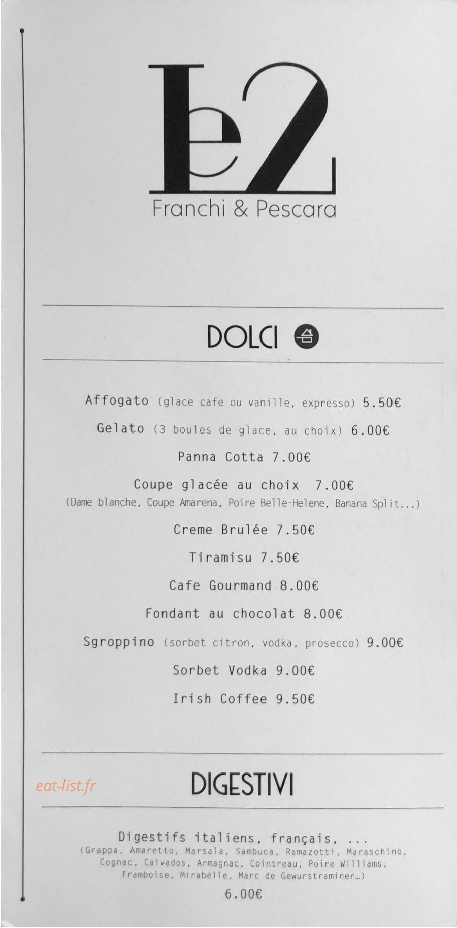 Le 2 Franchi Pescara — carte page 6