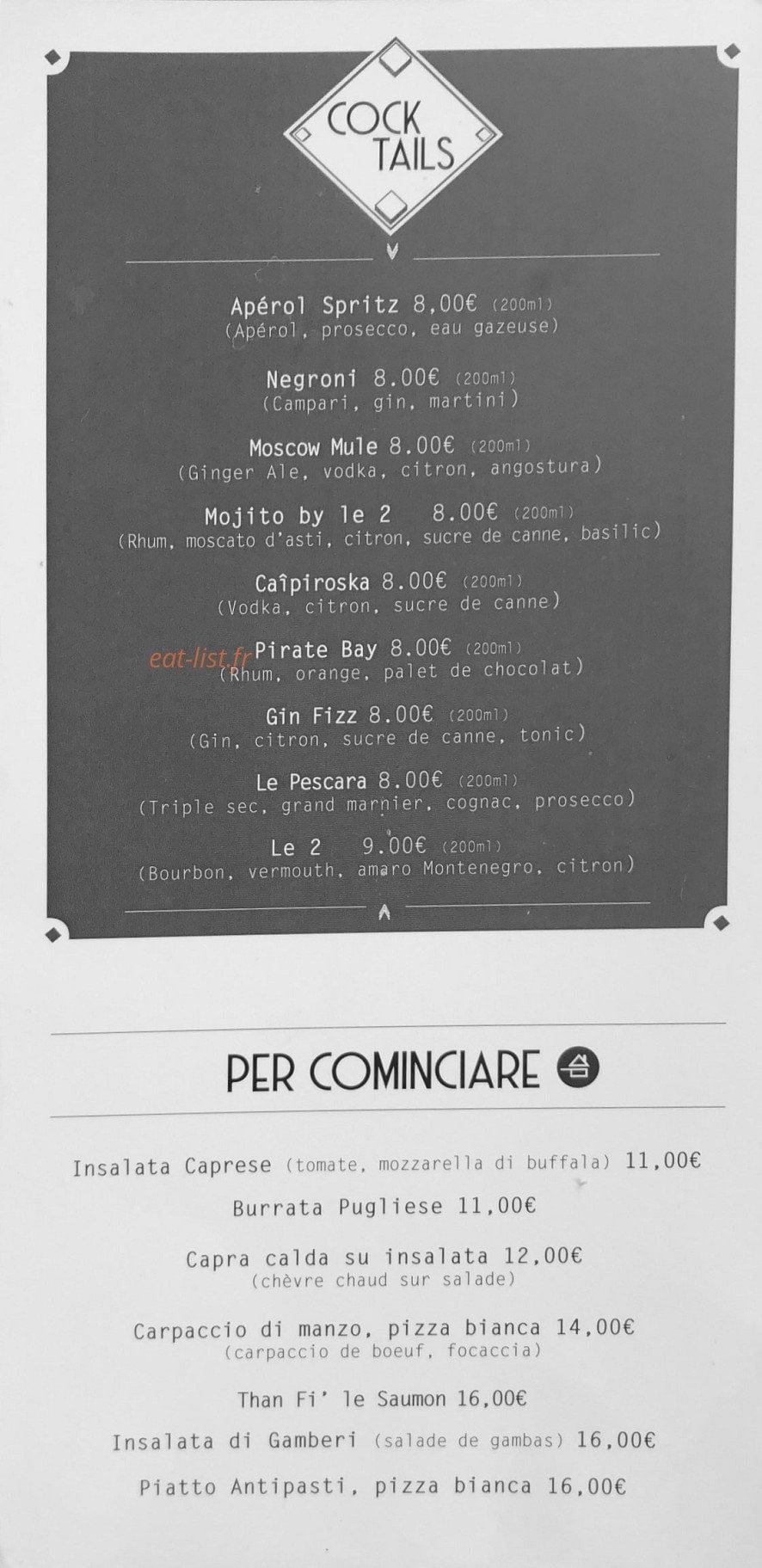 Le 2 Franchi Pescara — carte page 3